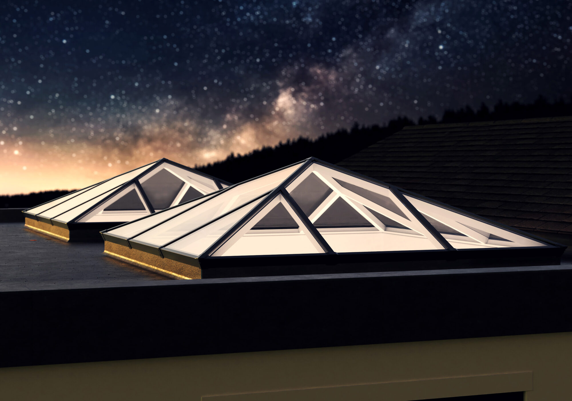 S11 – S1 Lanterns Exterior Night
